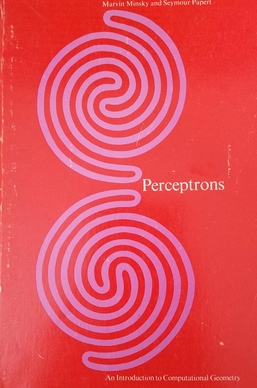Cover of Perceptrons by Marvin Minsky and Seymour Papert